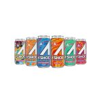 A SHOC Performance Energy Drink, Blue Raspberry, 16 Ounce Can, Natural Energy Blend, BCAAs, Ocean Mineral Electrolytes, and No Chemical Preservatives, 12-pack - Image 10